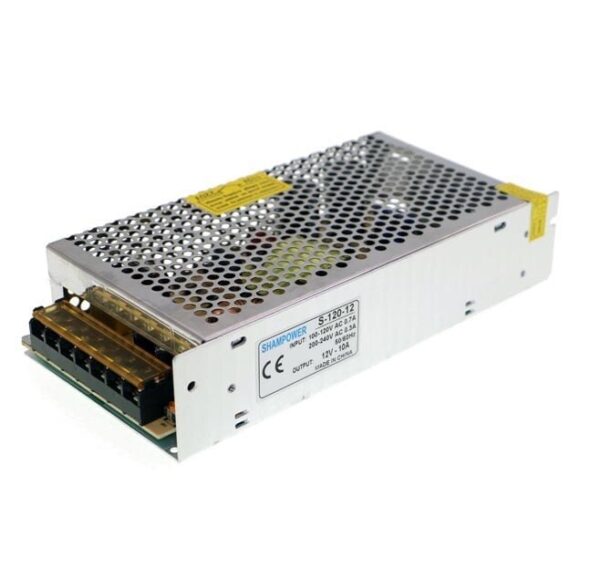 elecmart dc 12v 10a power supply unit