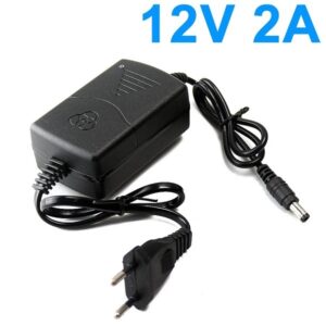 elecmart dc 12v 2a power adapter for cctv systems