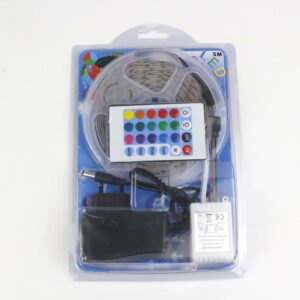 elecmart rgb 2835 strip kit with 24key remote controller
