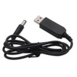 elecmart usb charging cable dc 5v to 12v router power supply